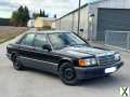 Foto Mercedes-Benz 190E 1.8 H-ZULASSUNG|TÜV NEU|SCHWARZ UNI|