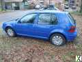 Foto VW Golf 4 / 1,8 L/ 20 V/Bj:07.1999,TÜV 06.2025 in Jazz Blue Pearl