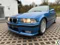 Foto BMW E36 328i Cabrio Schalter M Paket Individual Estorilblau