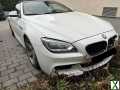 Foto Bmw 640d f12 cabrio mit leichtem schaden vorne