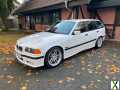 Foto BMW E36 328i touring M Paket alpinweiss / rotes Leder