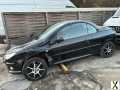 Foto Peugeot 206 CC Cabrio mit Vorderachse-Bruch