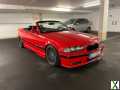 Foto BMW 325i E36 Cabrio Hellrot