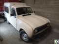 Foto Renault R4-F6 (R4-Kastenwagen) mit Seitenfenstern, beige, überhol