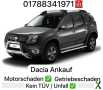 Foto Motorschaden Ankauf Dacia Duster Lodgy Sandero Dokker Logan