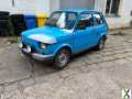 Foto Polski Fiat 126 Himmelblau BJ2000 Fahrbereit