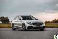 Foto Mercedes AMG C63s T Modell Silber Matt Performance AGA & Sitze