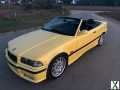 Foto 3er BMW e36 320i Cabrio Dakargelb