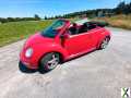 Foto VW New Beetle Cabrio Cabriolet in Rot