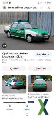 Foto Polizeiauto grün