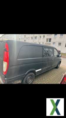 Foto Mercedes Vito 109CDI Lang 6 Sitze Leder Navi Kamera 02.2025 TÜV