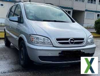 Foto Opel Zafira 1.8 Njoy, TÜV 04/25, Klima, Benzin, 7-Sitze, AHK