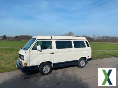 Foto Bulli T3 Originalzustand Aufstelldach Westfalia