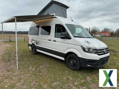 Foto Volkswagen VW Crafter 6m Wohnmobil für 1-5 Personen mit Aufstelldach