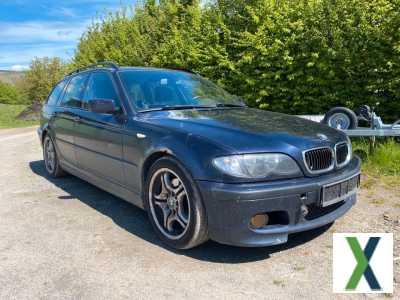 Foto BMW E 46 Touring mit Motorschaden