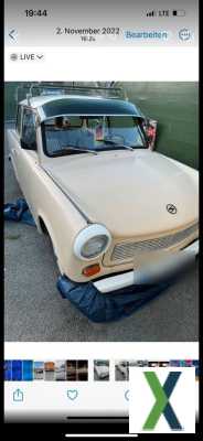 Foto Trabant 601 delux bj. 1974 + Anhänger