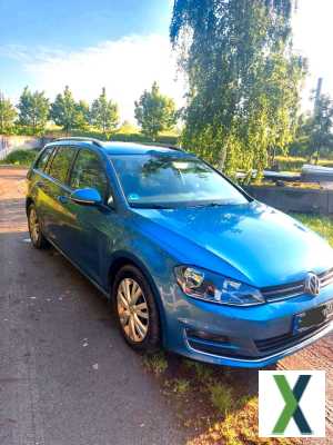 Foto VW Golf Variant Allstar 7 VII mit Anhängerkupplung
