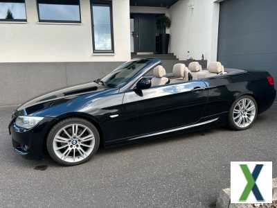 Foto BMW 330D Cabrio LCI Facelift M-Paket ab Werk helles Leder top