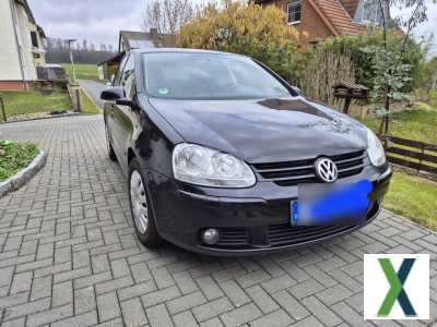 Foto VW Golf 5, schwarz, 1,9 Diesel, 1 Vorbesitzer, Panoramadach